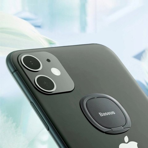 Baseus ultracienki samoprzylepny uchwyt ring podstawka do telefonu szary (SUYB-0A) Baseus ultracienki samoprzylepny uchwyt ring podstawka do telefonu szary (SUYB-0A)
