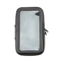 Rowerowy wodoodporny motocyklowy uchwyt torba sakwa na telefon na kierownicę XL (max wymiar telefonu: 165 mm x 80 mm) czarny (be Rowerowy wodoodporny motocyklowy uchwyt torba sakwa na telefon na kierownicę XL (max wymiar telefonu: 165 mm x 80 mm) czarny (be
