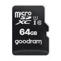 Goodram Microcard 64 GB karta pamięci micro SD XC UHS-I class 10, adapter SD (M1AA-0640R12) Goodram Microcard 64 GB karta pamięci micro SD XC UHS-I class 10, adapter SD (M1AA-0640R12)