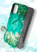 Kingxbar Agate Series eleganckie etui pokrowiec z nadrukiem agat iPhone 12 mini czerwony Kingxbar Agate Series eleganckie etui pokrowiec z nadrukiem agat iPhone 12 mini czerwony