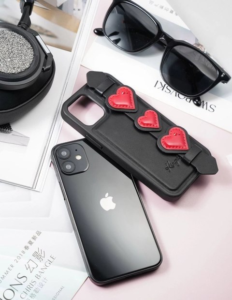 Kingxbar Sweet Series żelowe etui ozdobione oryginalnymi Kryształami Swarovskiego z podstawką iPhone 12 Pro / iPhone 12 niebiesk Kingxbar Sweet Series żelowe etui ozdobione oryginalnymi Kryształami Swarovskiego z podstawką iPhone 12 Pro / iPhone 12 niebiesk