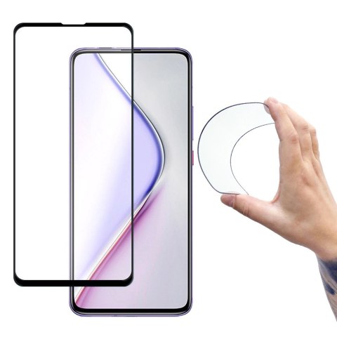 Wozinsky Full Cover Flexi Nano folia szklana szkło hartowane z ramką Xiaomi Redmi K30 Pro / Poco F2 Pro czarny Wozinsky Full Cover Flexi Nano folia szklana szkło hartowane z ramką Xiaomi Redmi K30 Pro / Poco F2 Pro czarny