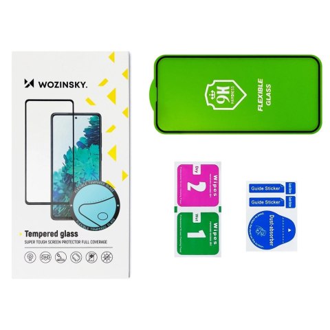 Wozinsky Full Cover Flexi Nano folia szklana szkło hartowane z ramką Xiaomi Redmi K30 Pro / Poco F2 Pro czarny Wozinsky Full Cover Flexi Nano folia szklana szkło hartowane z ramką Xiaomi Redmi K30 Pro / Poco F2 Pro czarny