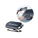 Wozinsky samoprzylepny magnetyczny uchwyt samochodowy 360 na deskę rozdzielczą srebrny (WMH-06) Wozinsky samoprzylepny magnetyczny uchwyt samochodowy 360 na deskę rozdzielczą srebrny (WMH-06)