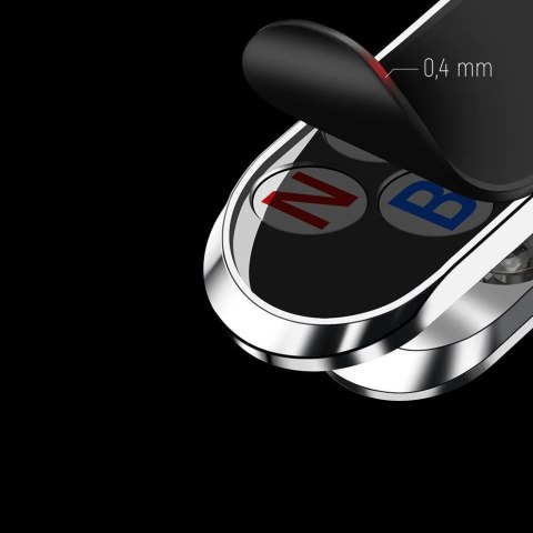 Wozinsky samoprzylepny magnetyczny uchwyt samochodowy 360 na deskę rozdzielczą srebrny (WMH-06) Wozinsky samoprzylepny magnetyczny uchwyt samochodowy 360 na deskę rozdzielczą srebrny (WMH-06)