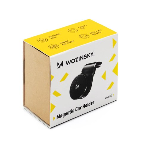 Wozinsky uchwyt magnetyczny do kratki samochodu 360 czarny (WMH-03) Wozinsky uchwyt magnetyczny do kratki samochodu 360 czarny (WMH-03)