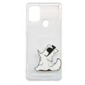 Etui Karl Lagerfeld Choupette Fun na Samsung Galaxy M21 - przezroczyste Etui Karl Lagerfeld Choupette Fun na Samsung Galaxy M21 - przezroczyste