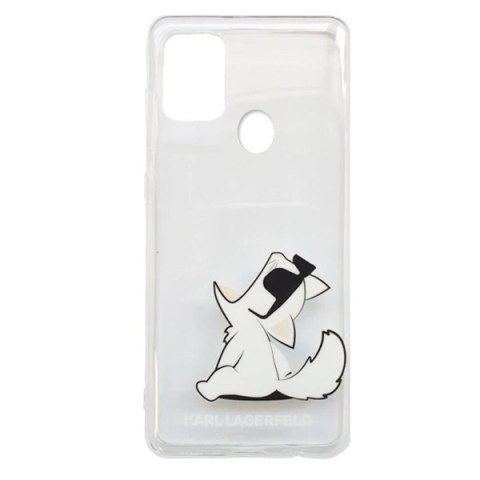 Etui Karl Lagerfeld Choupette Fun na Samsung Galaxy M21 - przezroczyste Etui Karl Lagerfeld Choupette Fun na Samsung Galaxy M21 - przezroczyste