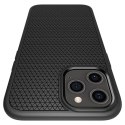 Etui Spigen Liquid Air na iPhone 12 / iPhone 12 Pro - czarny mat