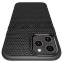 Etui Spigen Liquid Air na iPhone 12 / iPhone 12 Pro - czarny mat
