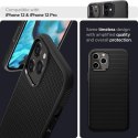 Etui Spigen Liquid Air na iPhone 12 / iPhone 12 Pro - czarny mat