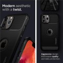 Etui Spigen Rugged Armor na iPhone 12 / iPhone 12 Pro - czarny mat
