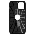 Etui Spigen Rugged Armor na iPhone 12 / iPhone 12 Pro - czarny mat