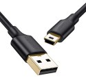 Ugreen kabel przewód USB - mini USB 480 Mbps 3 m czarny (US132 10386) Ugreen kabel przewód USB - mini USB 480 Mbps 3 m czarny (US132 10386)