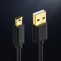 Ugreen kabel przewód USB - mini USB 480 Mbps 3 m czarny (US132 10386) Ugreen kabel przewód USB - mini USB 480 Mbps 3 m czarny (US132 10386)
