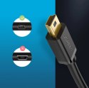 Ugreen kabel przewód USB - mini USB 480 Mbps 3 m czarny (US132 10386) Ugreen kabel przewód USB - mini USB 480 Mbps 3 m czarny (US132 10386)