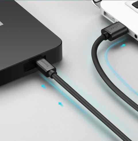 Ugreen kabel przewód USB - mini USB 480 Mbps 3 m czarny (US132 10386) Ugreen kabel przewód USB - mini USB 480 Mbps 3 m czarny (US132 10386)