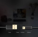 Ugreen kabel przewód USB - mini USB 480 Mbps 3 m czarny (US132 10386) Ugreen kabel przewód USB - mini USB 480 Mbps 3 m czarny (US132 10386)