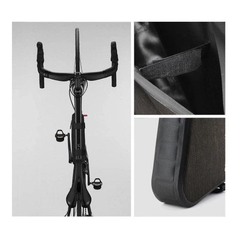 Wozinsky torba rowerowa na ramę roweru 3.5 l szara (WBB15BK) Wozinsky torba rowerowa na ramę roweru 3.5 l szara (WBB15BK)