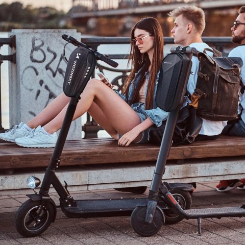 Wozinsky wodoodporna torba na kierownicę hulajnogi torba na hulajnogę 3 l czarna (WSB4BK) Wozinsky wodoodporna torba na kierownicę hulajnogi torba na hulajnogę 3 l czarna (WSB4BK)