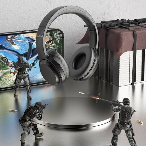 Słuchawki Dudao X22Pro nauszne bezprzewodowe Bluetooth 5.3 - czarne Słuchawki Dudao X22Pro nauszne bezprzewodowe Bluetooth 5.3 - czarne