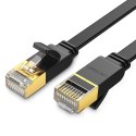 Ugreen płaski kabel przewód internetowy sieciowy Ethernet patchcord RJ45 Cat 7 STP LAN 10 Gbps 10 m czarny (NW106 11265) Ugreen płaski kabel przewód internetowy sieciowy Ethernet patchcord RJ45 Cat 7 STP LAN 10 Gbps 10 m czarny (NW106 11265)