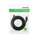 Ugreen płaski kabel przewód internetowy sieciowy Ethernet patchcord RJ45 Cat 7 STP LAN 10 Gbps 10 m czarny (NW106 11265) Ugreen płaski kabel przewód internetowy sieciowy Ethernet patchcord RJ45 Cat 7 STP LAN 10 Gbps 10 m czarny (NW106 11265)
