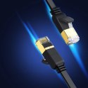 Ugreen płaski kabel przewód internetowy sieciowy Ethernet patchcord RJ45 Cat 7 STP LAN 10 Gbps 10 m czarny (NW106 11265) Ugreen płaski kabel przewód internetowy sieciowy Ethernet patchcord RJ45 Cat 7 STP LAN 10 Gbps 10 m czarny (NW106 11265)
