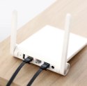 Ugreen płaski kabel przewód internetowy sieciowy Ethernet patchcord RJ45 Cat 7 STP LAN 10 Gbps 10 m czarny (NW106 11265) Ugreen płaski kabel przewód internetowy sieciowy Ethernet patchcord RJ45 Cat 7 STP LAN 10 Gbps 10 m czarny (NW106 11265)