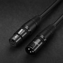 Kabel Ugreen AV130 66717 audio XLR (żeński) - XLR (męski) do mikrofonu / wzmacniacza 2m - czarny Kabel Ugreen AV130 66717 audio XLR (żeński) - XLR (męski) do mikrofonu / wzmacniacza 2m - czarny