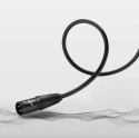Kabel Ugreen AV130 66717 audio XLR (żeński) - XLR (męski) do mikrofonu / wzmacniacza 2m - czarny Kabel Ugreen AV130 66717 audio XLR (żeński) - XLR (męski) do mikrofonu / wzmacniacza 2m - czarny