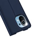 DUX DUCIS Skin Pro kabura etui pokrowiec z klapką Xiaomi Mi 11 niebieski DUX DUCIS Skin Pro kabura etui pokrowiec z klapką Xiaomi Mi 11 niebieski