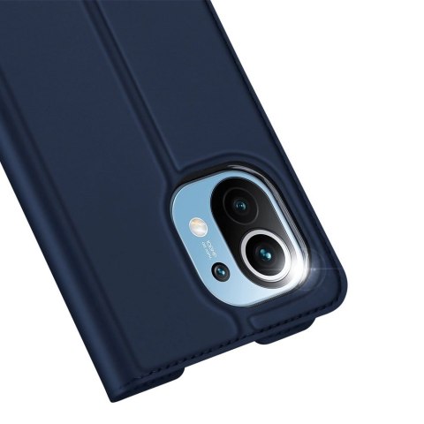 DUX DUCIS Skin Pro kabura etui pokrowiec z klapką Xiaomi Mi 11 niebieski DUX DUCIS Skin Pro kabura etui pokrowiec z klapką Xiaomi Mi 11 niebieski