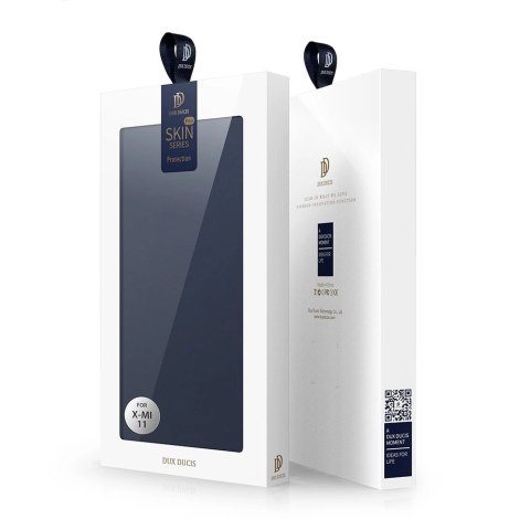 DUX DUCIS Skin Pro kabura etui pokrowiec z klapką Xiaomi Mi 11 niebieski DUX DUCIS Skin Pro kabura etui pokrowiec z klapką Xiaomi Mi 11 niebieski