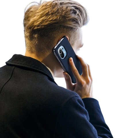 DUX DUCIS Skin Pro kabura etui pokrowiec z klapką Xiaomi Mi 11 niebieski DUX DUCIS Skin Pro kabura etui pokrowiec z klapką Xiaomi Mi 11 niebieski