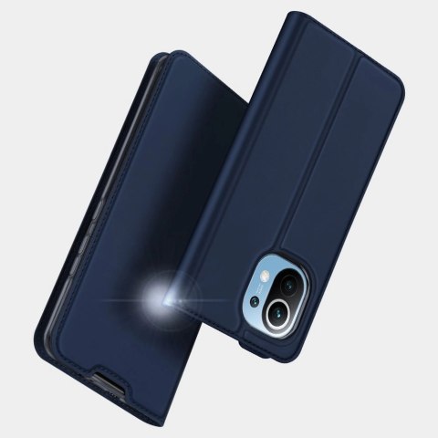 DUX DUCIS Skin Pro kabura etui pokrowiec z klapką Xiaomi Mi 11 niebieski DUX DUCIS Skin Pro kabura etui pokrowiec z klapką Xiaomi Mi 11 niebieski