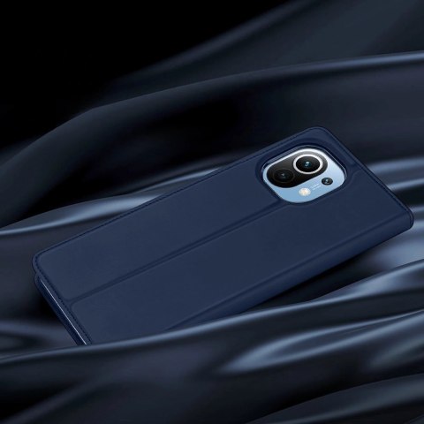 DUX DUCIS Skin Pro kabura etui pokrowiec z klapką Xiaomi Mi 11 niebieski DUX DUCIS Skin Pro kabura etui pokrowiec z klapką Xiaomi Mi 11 niebieski