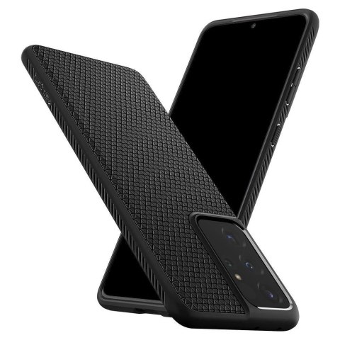 Etui Spigen Liquid Air na Samsung Galaxy S21 Ultra - czarny mat Etui Spigen Liquid Air na Samsung Galaxy S21 Ultra - czarny mat