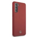Etui Mercedes Silicone Line na Samsung Galaxy S21+ - czerwone Etui Mercedes Silicone Line na Samsung Galaxy S21+ - czerwone