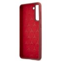 Etui Mercedes Silicone Line na Samsung Galaxy S21+ - czerwone Etui Mercedes Silicone Line na Samsung Galaxy S21+ - czerwone