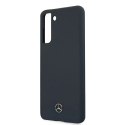 Etui Mercedes Silicone Line na Samsung Galaxy S21+ - niebieskie Etui Mercedes Silicone Line na Samsung Galaxy S21+ - niebieskie