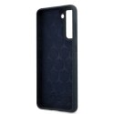 Etui Mercedes Silicone Line na Samsung Galaxy S21+ - niebieskie Etui Mercedes Silicone Line na Samsung Galaxy S21+ - niebieskie