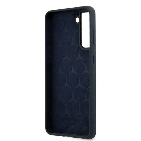Etui Mercedes Silicone Line na Samsung Galaxy S21+ - niebieskie Etui Mercedes Silicone Line na Samsung Galaxy S21+ - niebieskie
