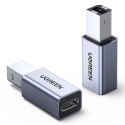 Ugreen adapter przejściówka USB Typ C - USB Typ B szary (US382) Ugreen adapter przejściówka USB Typ C - USB Typ B szary (US382)