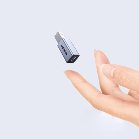 Ugreen adapter przejściówka USB Typ C - USB Typ B szary (US382) Ugreen adapter przejściówka USB Typ C - USB Typ B szary (US382)