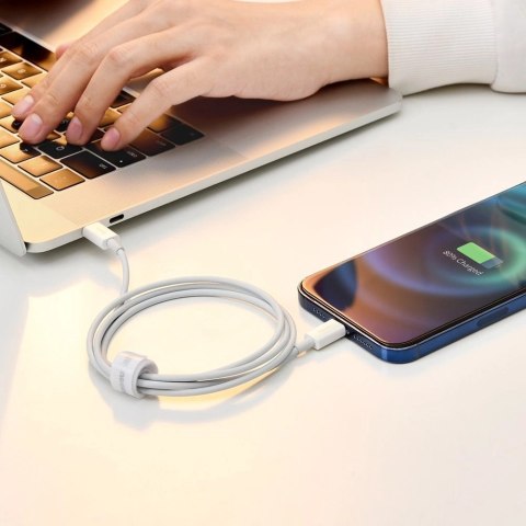 Baseus Superior kabel USB - Lightning 2,4A 2 m Biały (CALYS-C02) Baseus Superior kabel USB - Lightning 2,4A 2 m Biały (CALYS-C02)