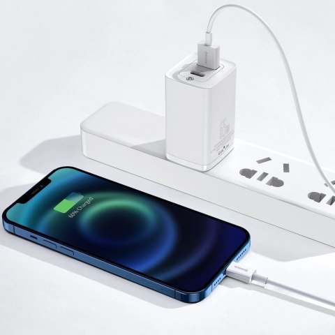 Baseus Superior kabel USB - Lightning 2,4A 2 m Biały (CALYS-C02) Baseus Superior kabel USB - Lightning 2,4A 2 m Biały (CALYS-C02)