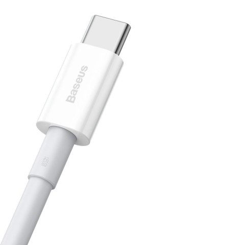 Baseus Superior kabel USB - USB Typ C 66 W 6A 2 m Biały (CATYS-A02) Baseus Superior kabel USB - USB Typ C 66 W 6A 2 m Biały (CATYS-A02)