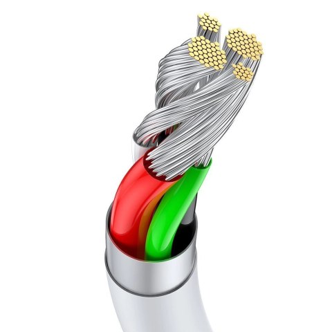 Baseus Superior kabel USB - USB Typ C 66 W 6A 2 m Biały (CATYS-A02) Baseus Superior kabel USB - USB Typ C 66 W 6A 2 m Biały (CATYS-A02)