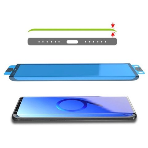 3D Edge Nano Flexi Glass folia szklana szkło hartowane na cały ekran z ramką Xiaomi Mi 11 przezroczysty 3D Edge Nano Flexi Glass folia szklana szkło hartowane na cały ekran z ramką Xiaomi Mi 11 przezroczysty